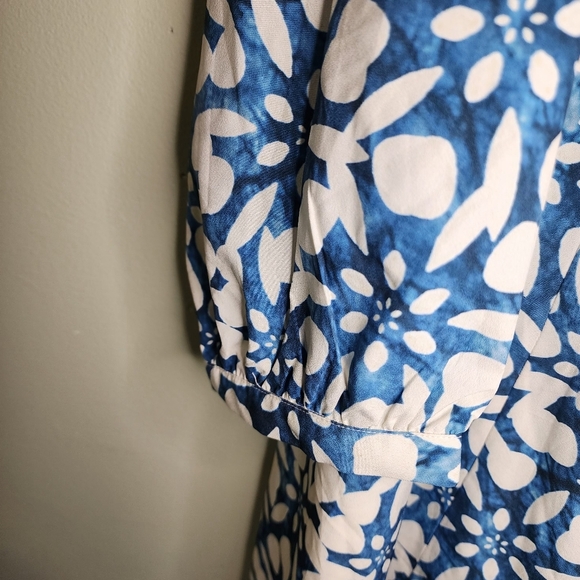 ESHAKTI dress size 18 art deco print women's dress with pockets - Picture 5 of 8